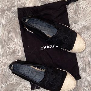 Completely authentic Chanel espadrilles